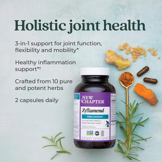 New Chapter Zyflamend Herbal Pain Relief+ & Joint Supplement