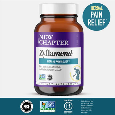 New Chapter Zyflamend Herbal Pain Relief+ & Joint Supplement