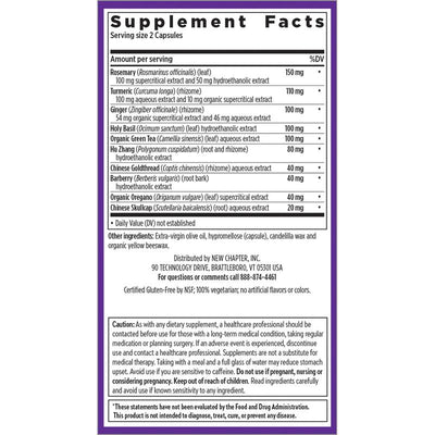 New Chapter Zyflamend Herbal Pain Relief+ & Joint Supplement