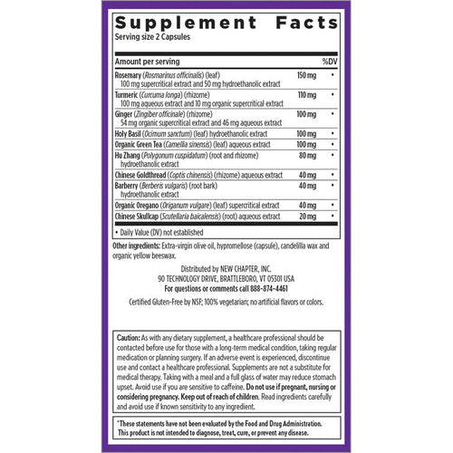 New Chapter Zyflamend Herbal Pain Relief+ & Joint Supplement